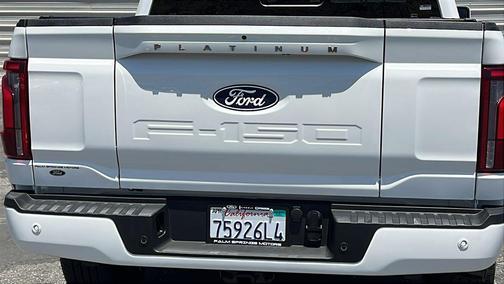 Star White Metallic Tri-Coat 2026 Ford F-150 Platinum