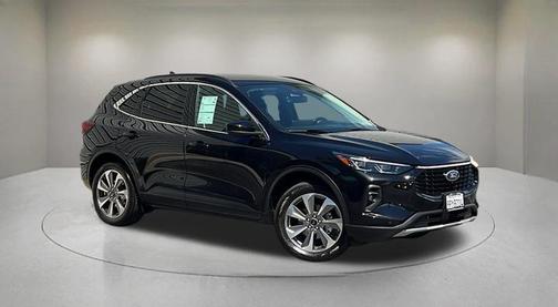 Agate Black Metallic 2025 Ford Escape Platinum