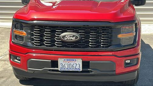 Rapid Red Metallic Tinted Clearcoat 2024 Ford F-150 STX