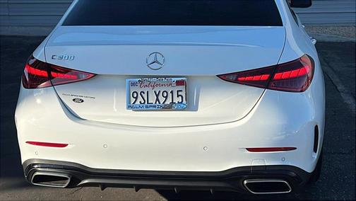 Polar White 2023 Mercedes-Benz C-Class Sedan