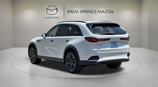 Rhodium White Premium 2025 Mazda CX-70 PHEV Premium Package