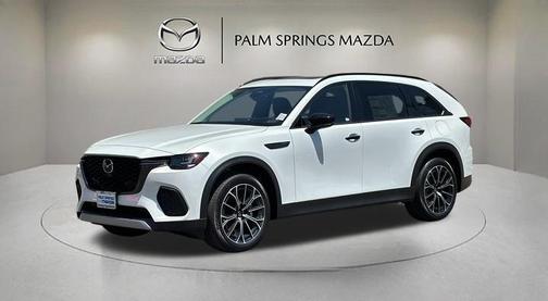 Rhodium White Premium 2025 Mazda CX-70 PHEV Premium Package