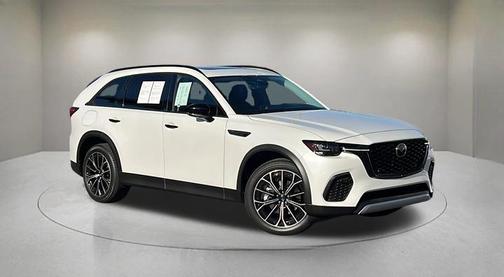 Rhodium White Premium 2025 Mazda CX-70 PHEV Premium Package