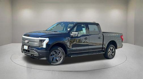 Antimatter Blue Metallic 2025 Ford F-150 Lightning Flash