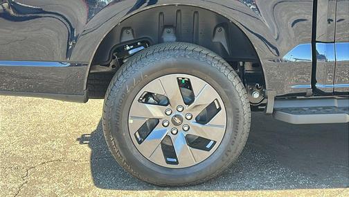 Antimatter Blue Metallic 2025 Ford F-150 Lightning Flash