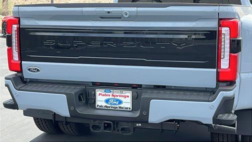 Glacier Gray Metallic Tri-Coat 2026 Ford F-350 Platinum