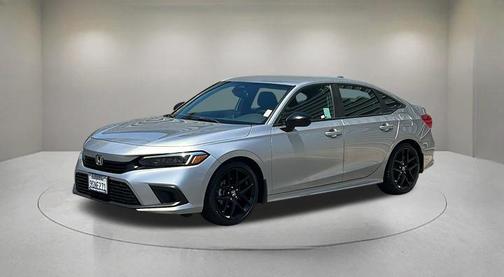 Lunar Silver Metallic 2023 Honda Civic Sport