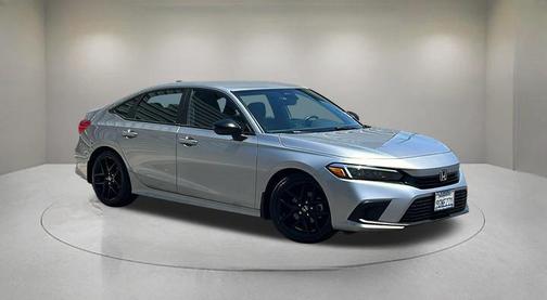 Lunar Silver Metallic 2023 Honda Civic Sport