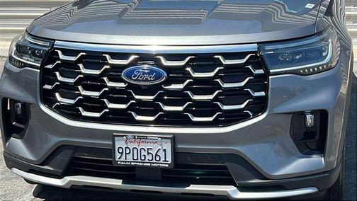Carbonized Gray Metallic 2025 Ford Explorer Platinum