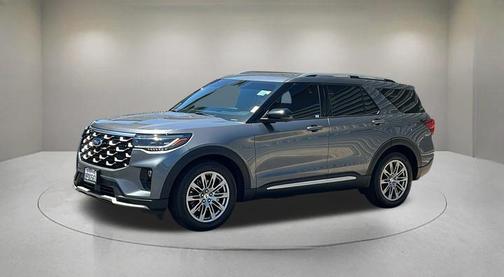 Carbonized Gray Metallic 2025 Ford Explorer Platinum