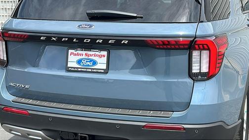 Vapor Blue Metallic 2026 Ford Explorer Active
