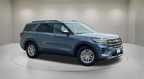 Vapor Blue Metallic 2026 Ford Explorer Active