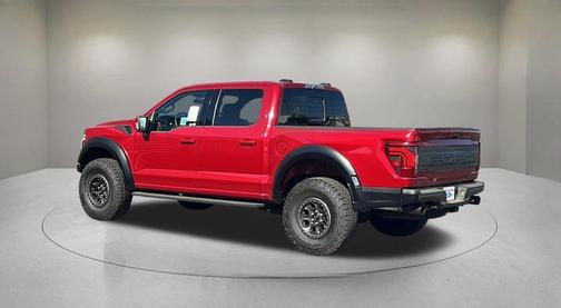 Rapid Red Metallic Tinted Clearcoat 2025 Ford F-150 Raptor