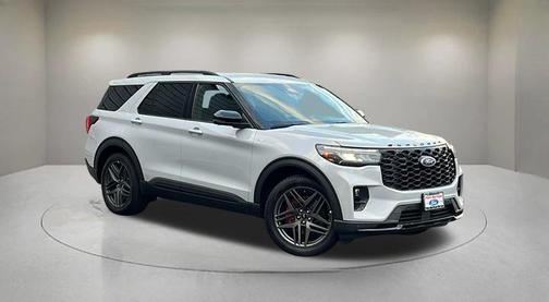 Space White Metallic 2026 Ford Explorer ST