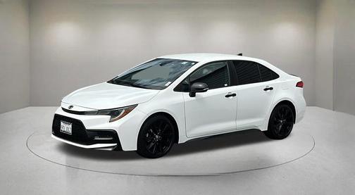 White 2022 Toyota Corolla SE