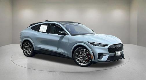 Glacier Gray Metallic TriCoat 2025 Ford Mustang Mach-E GT
