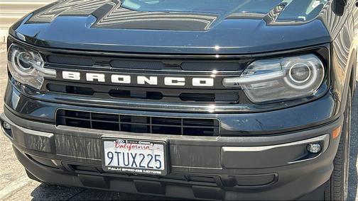 Shadow Black 2022 Ford Bronco Sport Outer Banks