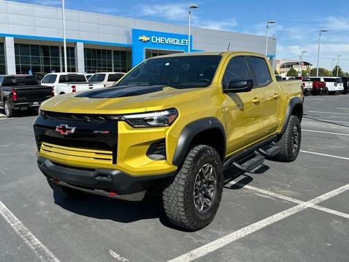 Nitro Yellow Metallic 2023 Chevrolet Colorado 4WD ZR2