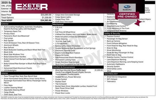 2025 Subaru Forester Premium