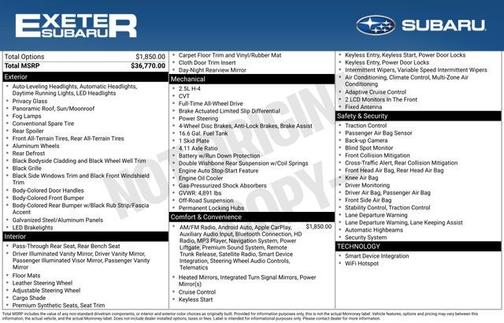 2024 Subaru Forester Wilderness