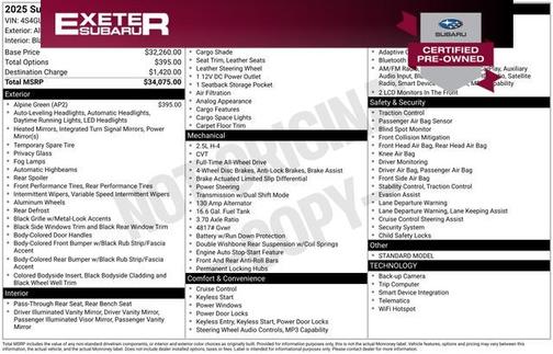 2025 Subaru Crosstrek Limited