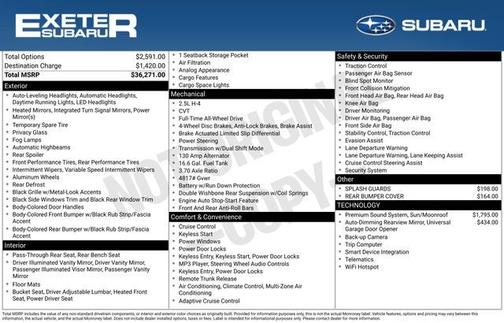 2025 Subaru Crosstrek Limited