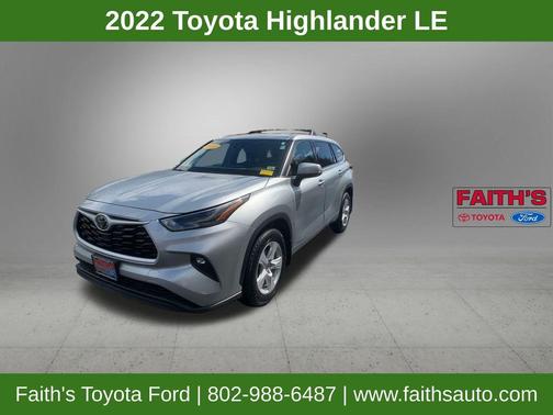 Celestial Silver Metallic 2022 Toyota Highlander LE