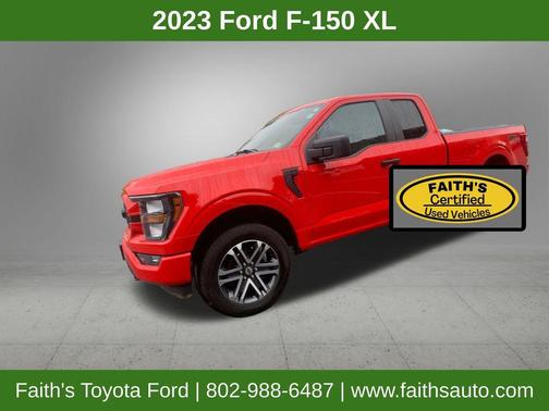 Race Red 2023 Ford F-150 XL