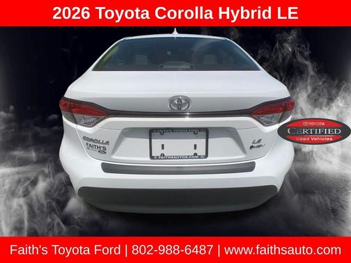 Ice Cap 2026 Toyota Corolla Hybrid LE