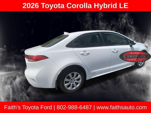 Ice Cap 2026 Toyota Corolla Hybrid LE