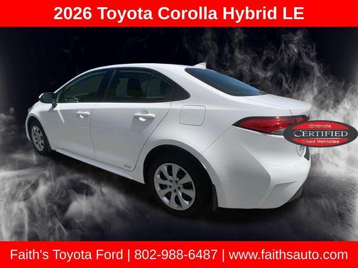 Ice Cap 2026 Toyota Corolla Hybrid LE