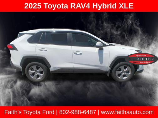 Ice 2025 Toyota RAV4 Hybrid XLE