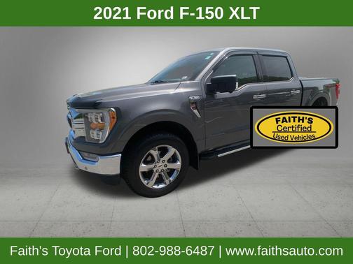Carbonized Gray Metallic 2021 Ford F-150 XLT