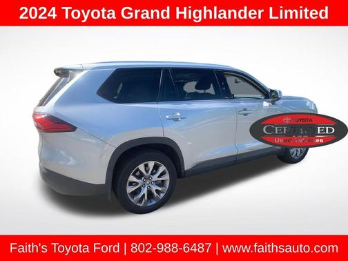 Celestial Silver Metallic 2024 Toyota Grand Highlander Limited