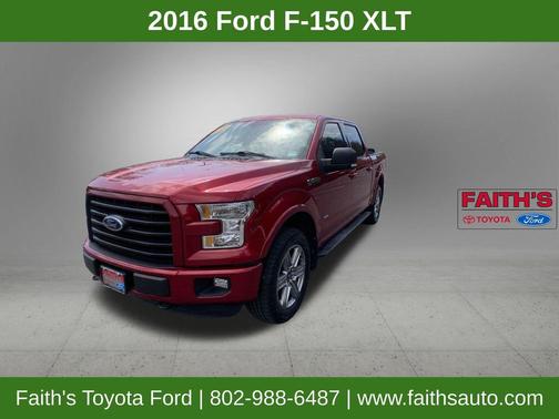 Ruby Red Metallic Tinted Clearcoat 2016 Ford F-150 XLT