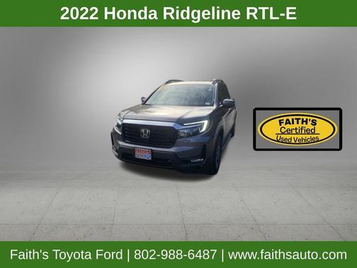 2022 Honda Ridgeline RTL-E