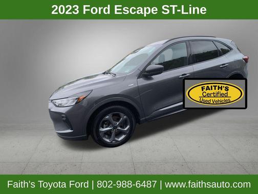 Carbonized Gray Metallic 2023 Ford Escape ST-Line
