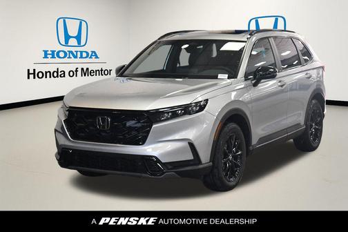 Solar Silver Metallic 2026 Honda CR-V Hybrid Sport-L AWD