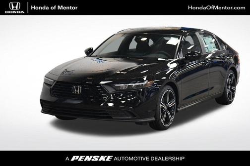 Crystal Black Pearl 2026 Honda Accord Hybrid Sport