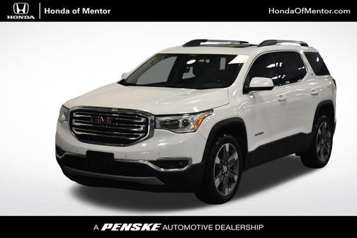 Summit White 2018 GMC Acadia SLT-2