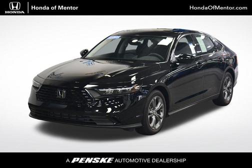Crystal Black Pearl 2024 Honda Accord EX