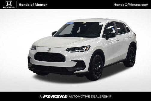Platinum White Pearl 2024 Honda HR-V Sport