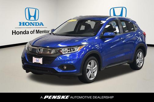 Aegean Blue Metallic 2019 Honda HR-V EX-L