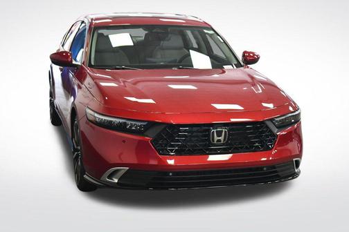 Radiant Red Metallic 2026 Honda Accord Hybrid Touring