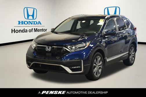 Obsidian Blue Pearl 2022 Honda CR-V Hybrid Touring