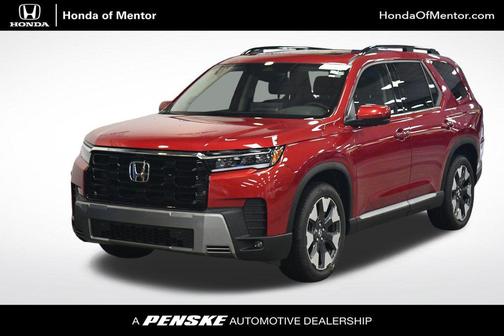 Radiant Red Metallic II 2026 Honda Pilot Touring 8-Passenger