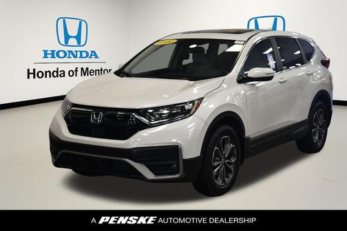 Platinum White 2020 Honda CR-V AWD EX-L