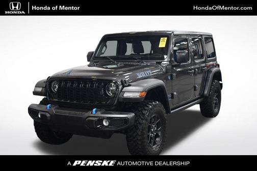 Granite Crystal Metallic Clearcoat 2024 Jeep Wrangler 4xe Willys