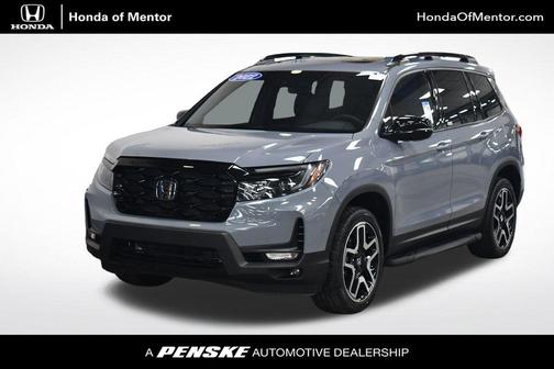 Sonic Gray Pearl 2022 Honda Passport AWD Elite