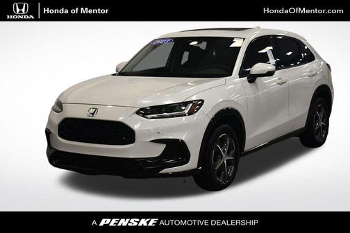Platinum White Pearl 2023 Honda HR-V EX-L